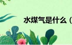 水煤气是什么（水煤气是什么）