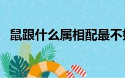 鼠跟什么属相配最不好（鼠跟什么属相配）