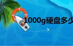 1000g硬盘多少钱（1000giri）