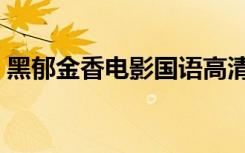 黑郁金香电影国语高清（黑郁金香电影国语）