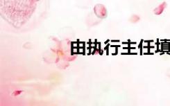 由执行主任填补是什么主板