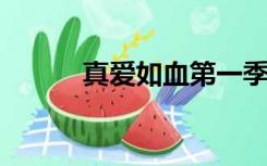 真爱如血第一季完整版迅雷下载