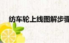 纺车轮上线图解步骤（纺车轮上线图解）