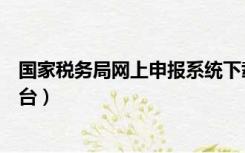 国家税务局网上申报系统下载（国家税务局网上申报系统平台）