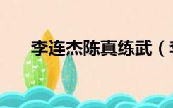 李连杰陈真练武（李连杰陈真演员表）