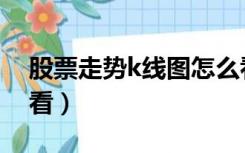 股票走势k线图怎么看（股票走势k线图怎么看）
