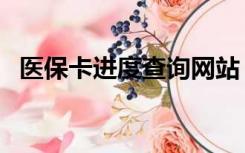 医保卡进度查询网站（医保卡进度怎样查）