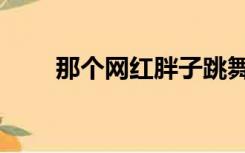 那个网红胖子跳舞（那个网站谁有）