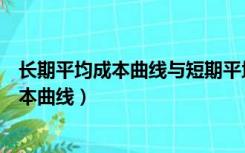 长期平均成本曲线与短期平均成本曲线的关系（长期平均成本曲线）