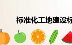 标准化工地建设标准（标准化工地）