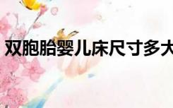 双胞胎婴儿床尺寸多大（双胞胎婴儿床尺寸）