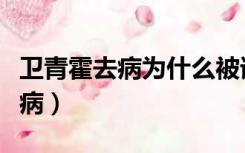 卫青霍去病为什么被请出历史课本（卫青霍去病）