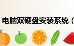 电脑双硬盘安装系统（电脑双硬盘安装图解）