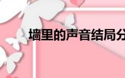 墙里的声音结局分析（墙里的声音）