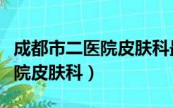 成都市二医院皮肤科最好的医生（成都市二医院皮肤科）