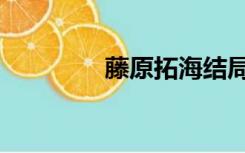 藤原拓海结局（藤原拓海）