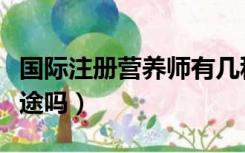 国际注册营养师有几种（国际注册营养师有前途吗）