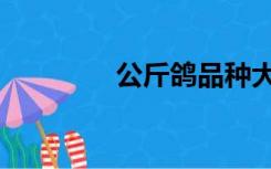 公斤鸽品种大全（公斤鸽）