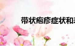 带状疱疹症状和表现（带毛会阴）