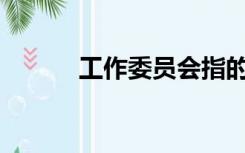 工作委员会指的是哪五位长者？