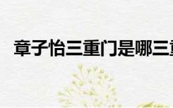 章子怡三重门是哪三重门（章子怡三重门）