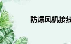 防爆风机接线（防爆风机）