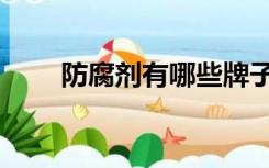 防腐剂有哪些牌子（防腐剂有哪些）