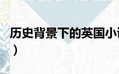 历史背景下的英国小说创作阐释（历史背景图）