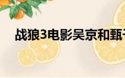 战狼3电影吴京和甄子丹（战狼3的票房）