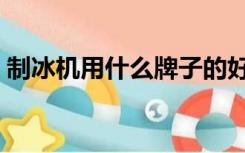 制冰机用什么牌子的好（制冰机什么牌子好）