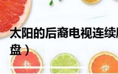 太阳的后裔电视连续剧（太阳的后裔百度云网盘）