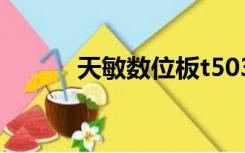 天敏数位板t503（天敏数位板）