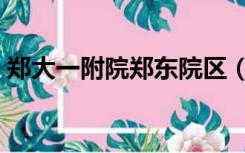 郑大一附院郑东院区（郑大一附院郑东院区）