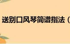 送别口风琴简谱指法（送别口风琴简谱大全）
