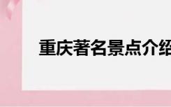 重庆著名景点介绍（重庆著名景点）