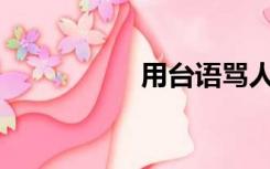用台语骂人的Middot