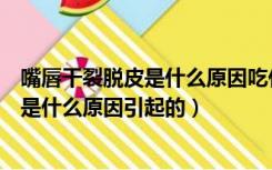 嘴唇干裂脱皮是什么原因吃什么水果比较好（嘴唇干裂脱皮是什么原因引起的）