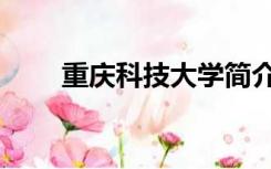 重庆科技大学简介（重庆科技大学）