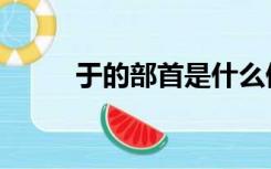 于的部首是什么偏旁（于的部首）