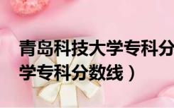 青岛科技大学专科分数线2018（青岛科技大学专科分数线）