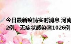 今日最新疫情实时消息 河南11月19日新增本土确诊病例192例、无症状感染者1026例