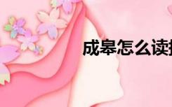 成皋怎么读拼音（成皋）