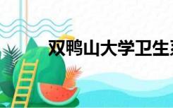 双鸭山大学卫生系（双鸭山大学）