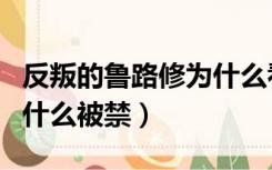 反叛的鲁路修为什么看不了（反叛的鲁路修为什么被禁）