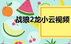 战狼2龙小云视频（战狼2龙小云死）