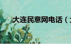 大连民意网电话（大连民意网怎么进）