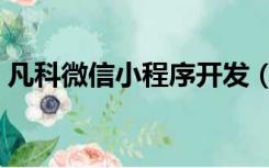 凡科微信小程序开发（凡科微信小程序官网）