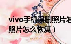 vivo手机误删照片怎么找回（vivo手机误删照片怎么恢复）