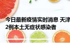今日最新疫情实时消息 天津昨日新增6例本土确诊病例、192例本土无症状感染者