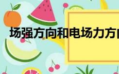 场强方向和电场力方向相同吗（场强方向）